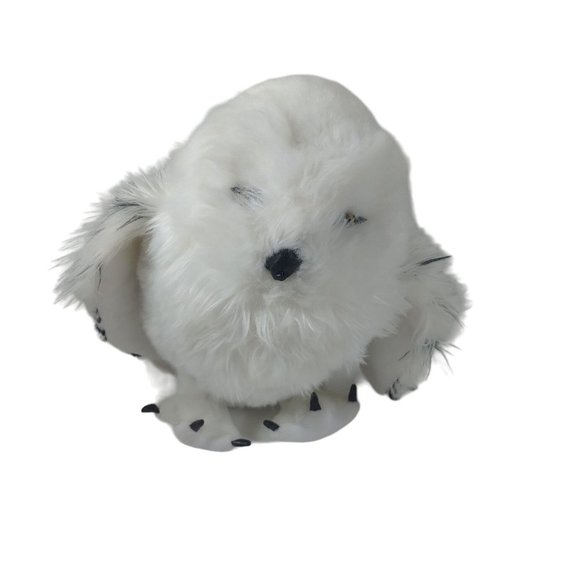 Harry Potter Hedwig the Owl Plush by The Noble Collection 17" White/Black - Picture 3 of 10